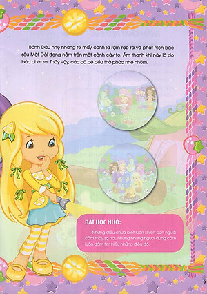 Cô Bé Bánh Dâu- 1000 Đề Can Lấp Lánh - Tập 4