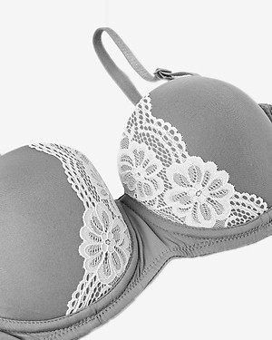 Áo Ngực Cúp Ngang Phối Viền Ren  Miley Lingerie BRM11202