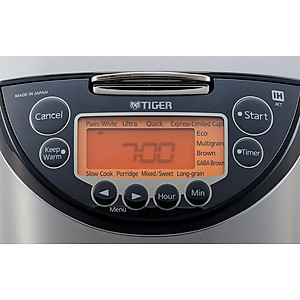 Nồi cơm điện tử cao tần Tiger 2 trong 1 JKT-D18V (1.8L) - Hàng chính hãng