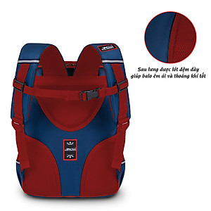Balo chống gù, balo cho bé cấp 1 Xbags Universe Xb 3102 balo siêu nhẹ cho học sinh tiểu học