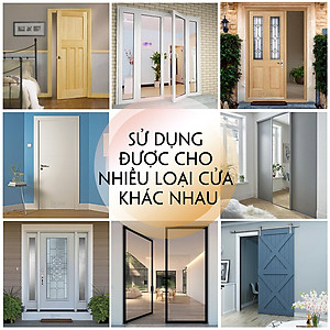 Ron Dán Chân Cửa Legaxi Keo Đỏ Cải Tiến Ngăn Bụi và Côn Trùng 25 35 45 60 110mm 