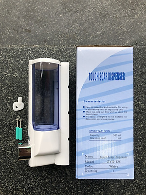 Hộp đựng xà phòng dầu gội sữa tắm Xinda ZYQ138 White