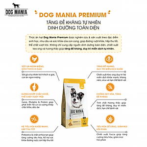 [ 1KG /2.4KG / 5KG ] - Thức ăn hạt cho chó mọi lứa tuổi DOG MANIA PREMIUM