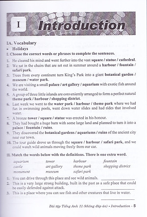 Bài tập tiếng anh 11 - Chân trời sáng tạo (Không đáp án) - Tặng kèm đáp án bằng file