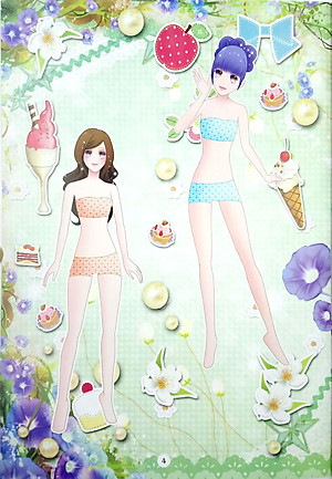 Sách Dán Hình Trang Phục Công Chúa - Tập 4 - Công Chúa Sành Điệu