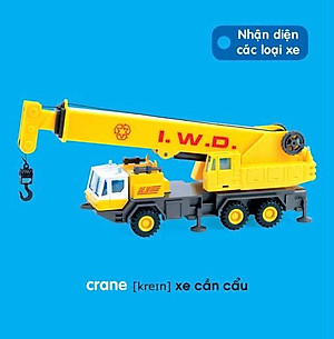 Sách Bé Yêu Đi Mẫu Giáo - Các Loại Xe Ô Tô