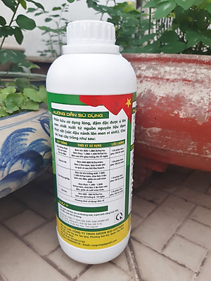 1L Phân Hữu Cơ Vi Sinh pha ra 300L Bón Rau, Hoa Cảnh & Cây Ăn Trái