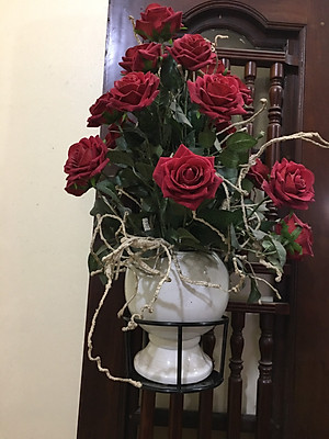 BỘ 5 GIỎ SẮT CÓ MÓC TREO CHẬU HOA  NGOÀI BAN CÔNG ( MẦU ĐEN)