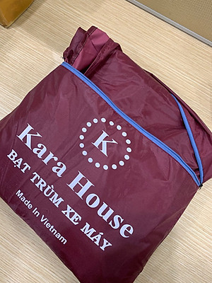 Bạt trùm xe máy vải dù cao cấp 220cm x 115cm - Hàng chính hãng