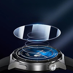 Kính cường lực Kai.N Glass Kèm Khung Dán cho đồng hồ Huawei Watch GT5/ GT5 Pro/ GT4_ Hàng Chính Hãng
