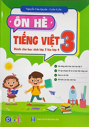 Ôn Hè Tiếng Việt 3 (dành cho học sinh lớp 3 lên lớp 4)