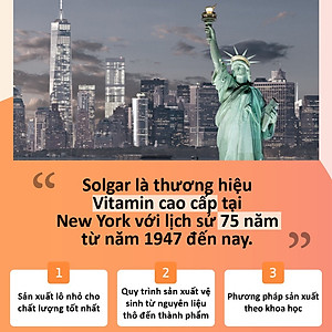 NHẬP KHẨU USA CHÍNH HÃNG - Viên Uống Solgar Ester-C® Plus -Vitamin C Thế Hệ Mới, Không Kích Ứng Dạ Dày, Hấp Thu Nhanh [50 viên]