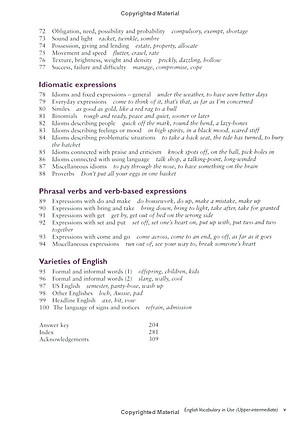 English Vocabulary In Use Upper-Intermediate Book With Answers