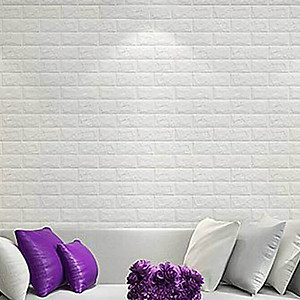 Bộ 20 miếng xốp dán tường giả gạch 3D 70x77cm