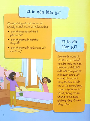 Sách Cùng Con Đối Mặt Với Nỗi Lo Sắp Có Em Bé