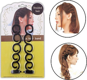 Sét 2 dụng cụ tết tóc mái siêu tiện V2