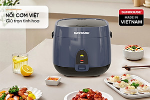 NỒI CƠM ĐIỆN 1.8L SUNHOUSE SHD8611N (700W)- Hàng chính hãng