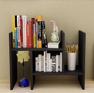 Kệ sách gỗ để bàn - Tủ,kệ sách mini - Giao màu sắc ngẫu nhiên 