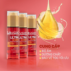 Serum Huyết Thanh Dưỡng Bóng Tóc Lavox 60ML