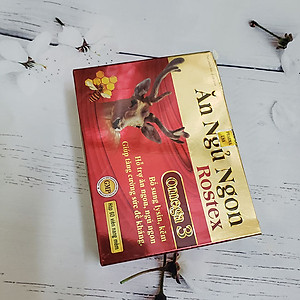 Ăn Ngủ Ngon Rostex hỗ trợ ăn ngon, ngủ ngon tăng cường sức đề kháng