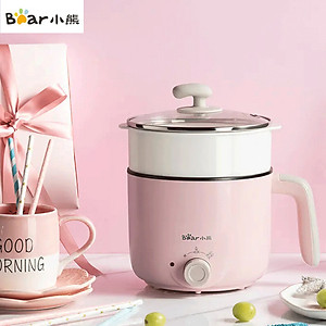 Nồi Điện Đa Năng Mini BEAR DRG-C12K1, Dung Tích 1.2 Lít Công Suất 600W - Hàng Chính Hãng
