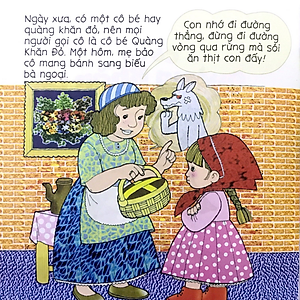 Sách Bé Tập Kể Chuyện - Cô Bé Quàng Khăn Đỏ