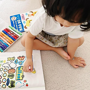 Sách cho bé - Phát Triển IQ - Rèn Luyện Tư Duy Não Bộ - Khả Năng Cảm Nhận Không Gian - Dành cho trẻ 2-4 tuổi