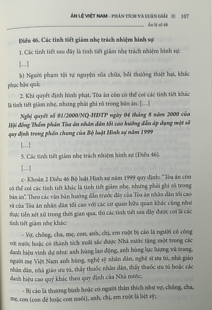 Án lệ Việt Nam – Phân tích và luận giải (Tập 2: từ án lệ 44 đến án lệ 70) – tái bản lần thứ nhất