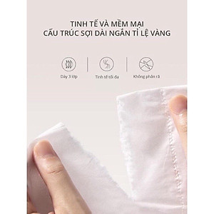 Thùng 40 gói giấy ăn rúi hình thỏ siêu dai, mềm mịn, an toàn cả cho bé  - Chính hãng MINIIN 