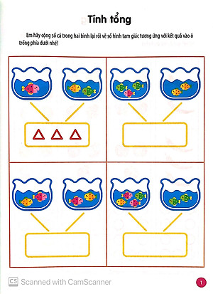 Sách Vui Học Toán - Phép Tính Cộng, Trừ