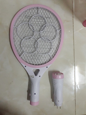 Vợt muỗi Đèn Pin Nakagami Eco thế hệ mới công nghệ Nhật Bản - Màu ngẫu nhiên