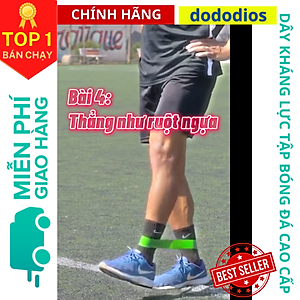 Dây Mini Band Dây Cao Su Kháng Lực DoDoDios Tập Chân Mông Đá Bóng