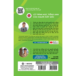 Sách Lộ Trình Học Tiếng Anh Cho Người Mất Gốc - The English Journey