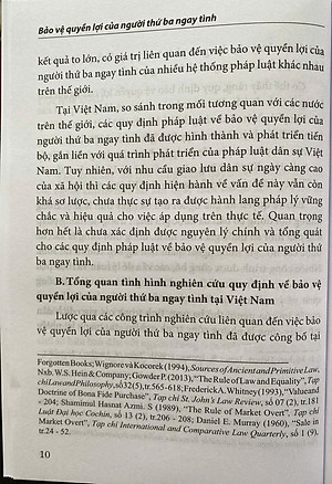 Bảo Vệ Quyền Lợi Của Người Thứ Ba Ngay Tình