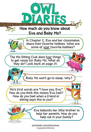 Sách ngoại văn: Owl Diaries #10: Eva and Baby Mo