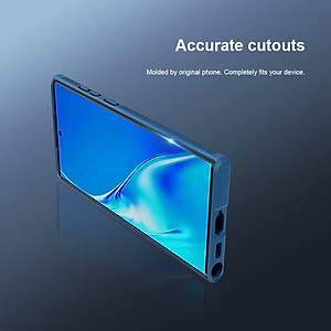 Ốp lưng chống sốc cho Samsung Galaxy S22 Ultra bảo vệ Camera hiệu Nillkin Camshield Pro chống sốc cực tốt, chất liệu cao cấp, có khung và nắp đậy bảo vệ Camera - hàng nhập khẩu