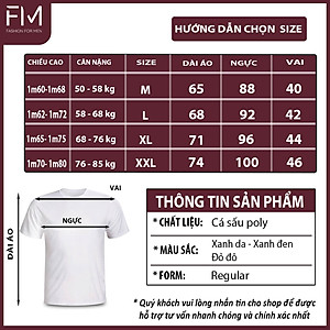 Áo thun cổ bẻ nam phối màu trẻ trung, chất thun mềm mịn thoải mái hoạt động - FORMEN SHOP - FMPS162