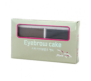 Bột kẻ mày 2 ngăn Mira No.1 tặng kèm móc khoá 