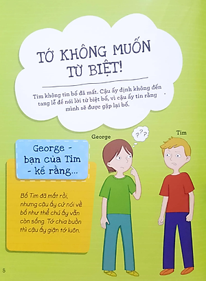 Sách Cùng Con Đối Mặt Với Nỗi Mất Mát Khi Người Thân Ra Đi