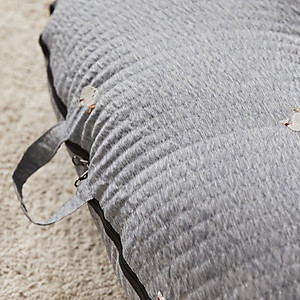 Vỏ gối chống trào ngược Rototo bebe chính hãng chất liệu ripple nhăn thoáng mát chống bụi bẩn nấm mốc tốt