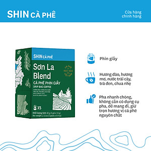 Bộ Quà Tặng Cà Phê Phin Giấy Ghép Trọn Việt Nam - SHIN Cà Phê