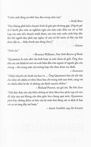 Sách Nguồn Gốc Dịch Bệnh