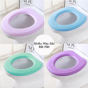 Miếng Lót, Đệm Lót Bồn Cầu Giữ Ấm Mùa Đông MINIIN , Chống Thấm Nước Chất Liệu Mút Xốp EVA Mềm Mại Ấm Áp - Giao Màu Ngẫu Nhiên