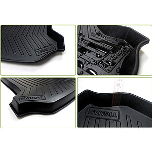 Lót cốp nhựa dẻo xe Ford Territory 2022 2023, nhựa dẻo, đàn hồi chống nước hiệu quả, không mùi cao cấp