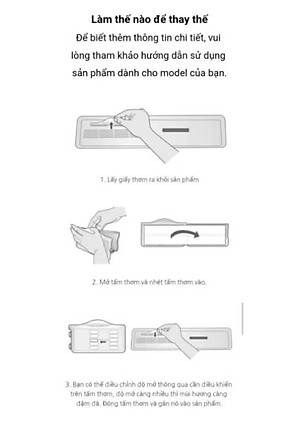 GIẤY THƠM DÙNG CHO MÁY GIẶT KHÔ LG STYLER - HÀNG CHÍNH HÃNG