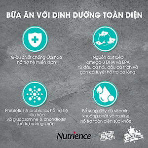 Thức Ăn Cho Mèo Trưởng Thành Nutrience Infusion Bao 2.27kg - Thịt Gà, Dầu Cá Hồi, Rau Củ, Trái Cây Tự Nhiên