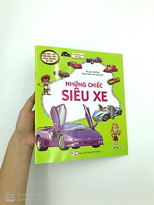 Sách Những Chiếc Siêu Xe - Và Nhiều Đề Can Hấp Dẫn