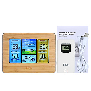 Đồng hồ đa chức năng, có báo thức, nhiệt kế