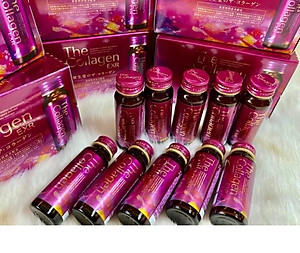 Combo 03 hộp Nước uống đẹp da The Collagen Shiseido EXR (Hộp 10 chai x 50mL)
