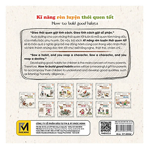 Sách Rèn Luyện Thói Quen Tốt 2-6 Tuổi: Đừng Ham Chơi Suốt Thế, Sóc Đỏ (Song Ngữ)